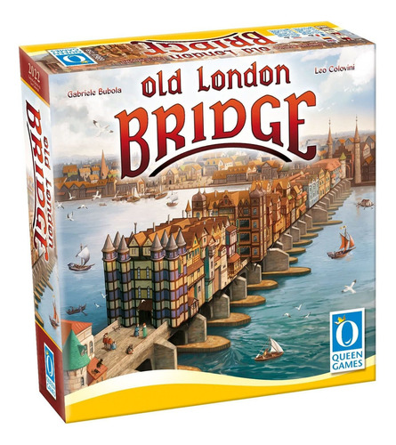 Juego De Mesa Old London Bridge Queen Games  Fr80jm