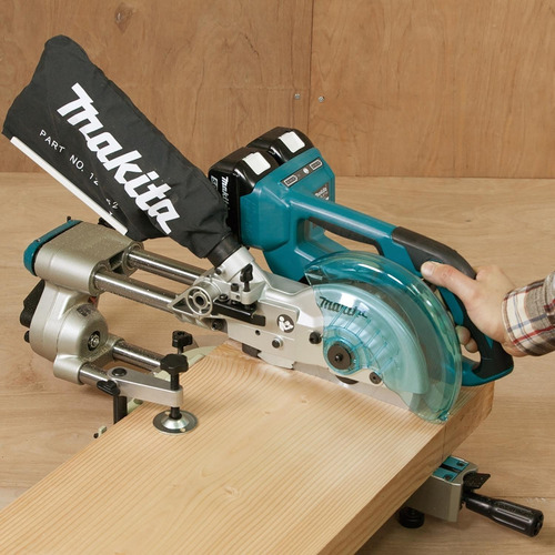 Serra Esquadria A Bateria 36v Makita Dls714z 36v Sem Bateria