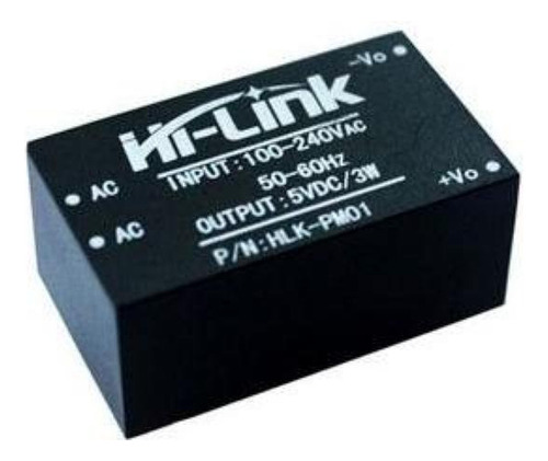 Fuente Poder Hlk-pm01 Salida 5 Volts 3 W. In 100-240 Vac