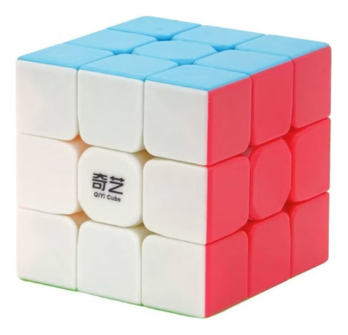  Qiyi Cubo Rubik 3x3 Profesional Mágico Competencia, Suave Rápido, Warrior S 3x3x3