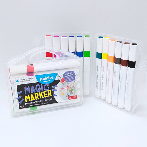 Marcador Pointer Magic Marker, Diseño Al Agua