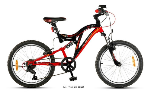 Bicicleta Juvenil Aurora Rodado 20 Doble Suspensión Shimano Oferta