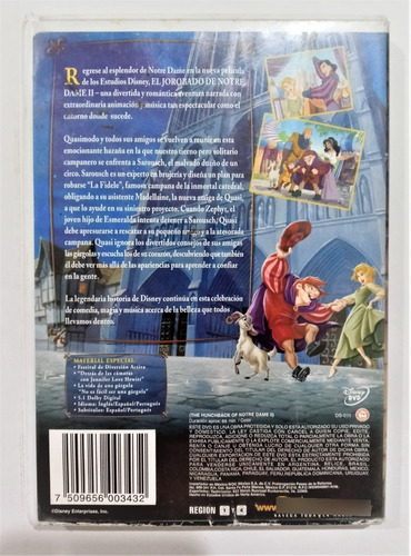 El Jorobado De Notre Dame Ii Dvd (Usado)