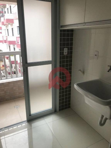 Imagem 14 de 18 de Apartamento Com 2 Dormitórios À Venda, 71 M² Por R$ 350.000,00 - Ocian - Praia Grande/sp - Ap1216