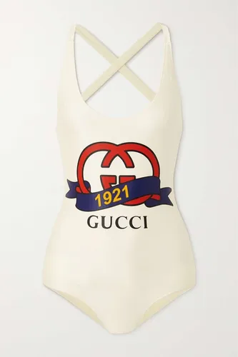 Traje De Ba o Tipo Gucci Mujer 1 Pieza