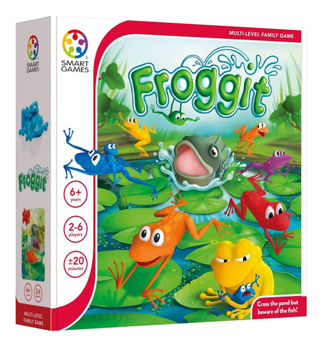 Smartgames Froggit Un Juego De Mesa Familiar Para 2-6 De 6