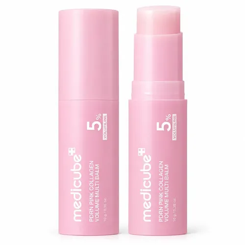 Bálsamo Medicube PDRN Pink Collagen Volume Multi Balm Para Rosto e Pescoço - Foto oficial e menor preço