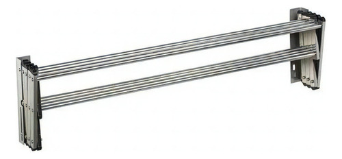 Tendedero Pared Retráctil Acero Inoxidable Plegable Premium Acero