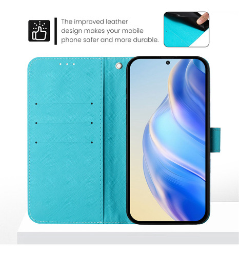 Funda De Teléfono Para Infinix, Funda De Piel A Prueba De Golpes, Ranura Tipo Cartera, Ch0512