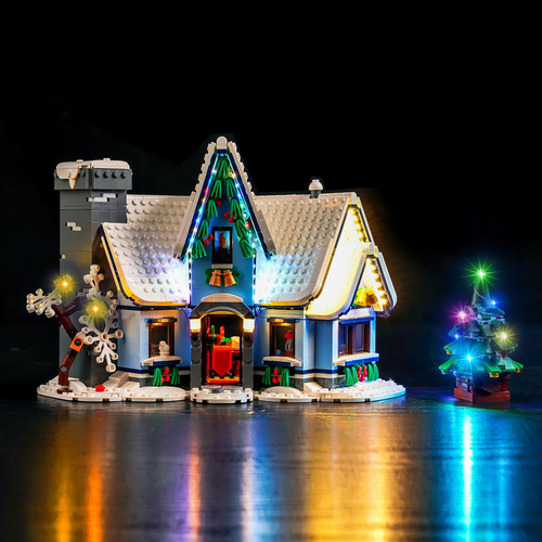 Kit De Luces Led Para Lego Casa De Navidad Compatible Con Le