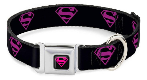 Hebilla De Cinturón De Seguridad De Collar De Perro Superman