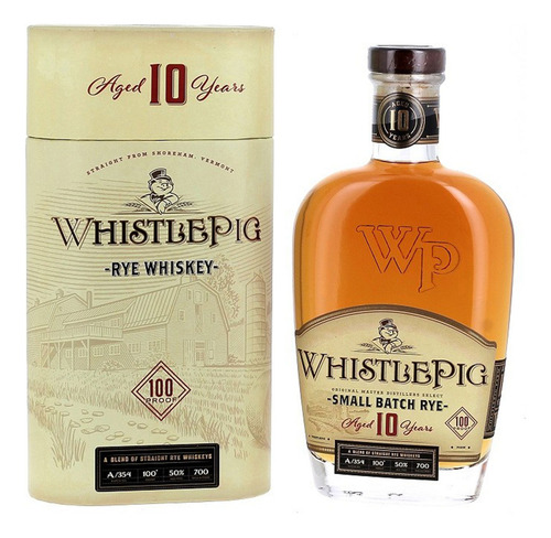 Whiskey Whistlepig 10 Años 700ml