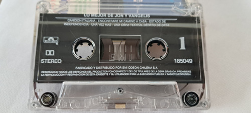 Cassette Lo Mejor De Jon Y Vangelis (Usado)