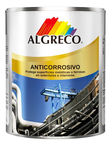 Anticorrosivo Industrial Gris Galon (90820001 (algreco)