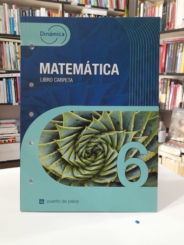 Matematica 6 Puerto De Palo Dinamica Libro Carpeta