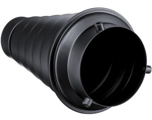 Imagem 2 de 2 de Snoot P/ Flash Montagem Bowens Cone Luz De Cabelo - Godox