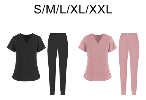 Conjunto Médico De Enfermería Transpirable Camisa De Moda