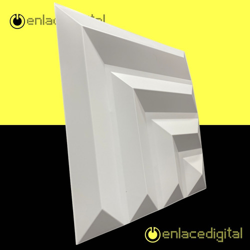 Imagen 7 de 8 de Panel Decorativo 3d Pvc Interior Exterior Blanco D005
