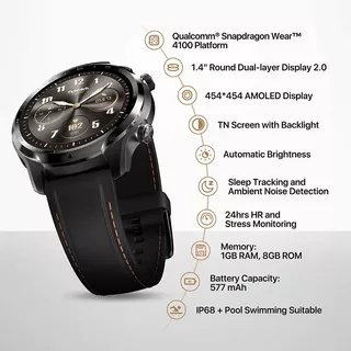 Ticwatch Pro 3 Gps Con Wear Os - Snapdragon Wear 4100