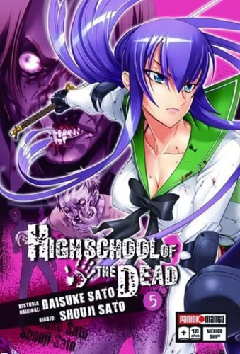 Panini Manga High School Of The Dead N.5