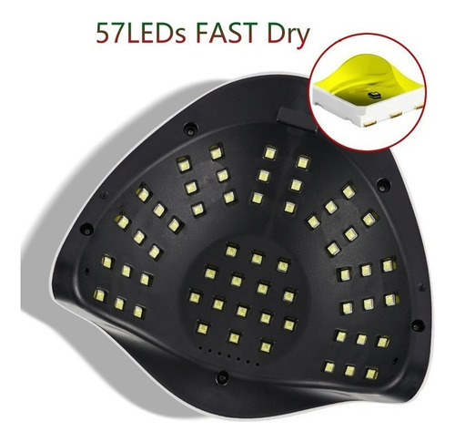 Cabina Sun X7 Max Uv Led Secador Uñas Gelificadas Semi