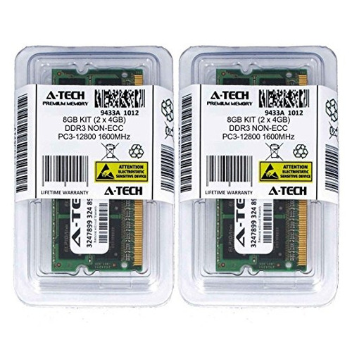 Kit De 8gb (4gbx2) Los Módulos Ddr3 Pc3-12800 Memoria Portát