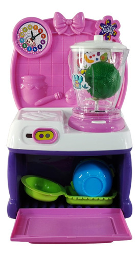 Set Cocina Infantil Horno Licuadora Juguete Luces Sonidos