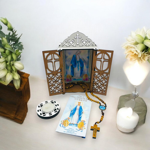 Capela Oratório Nossa Senhora Das Graças Com Terço