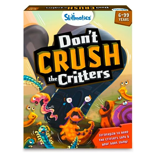 Juegos De Mesa De Skillmatics - No Crush The Critters, Fun &