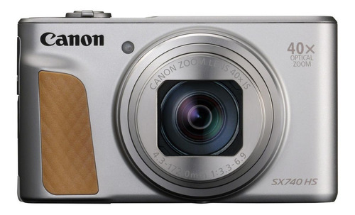  Canon PowerShot SX740 HS compacta avanzada color  plateado