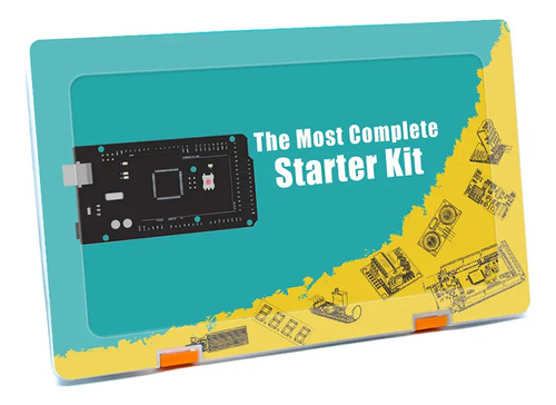 Kit Mega Avançado Componentes Para Arduino Caixa Nfe No Full