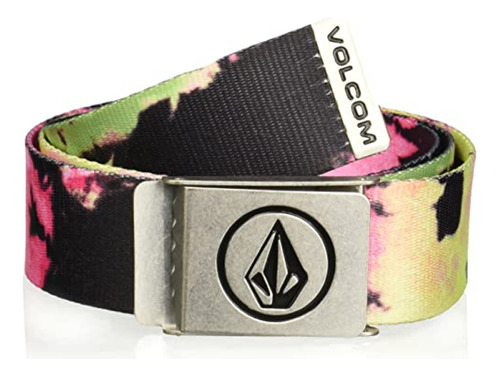 Cinturon Hombre Volcom Circle Web Belt Para Hombre, Multicol