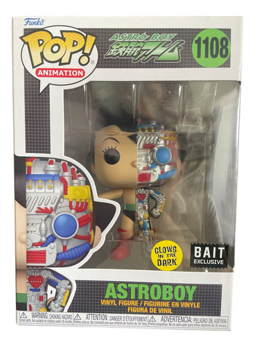 Funko Pop Astro Boy 1108 Glow In The Dark Bait Exclusive