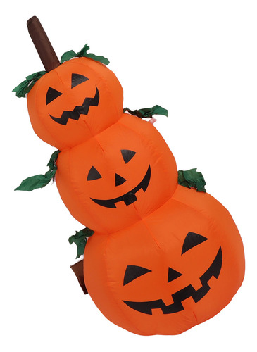 Farol Autoinflable Con Forma De Calabaza Para Halloween De 3