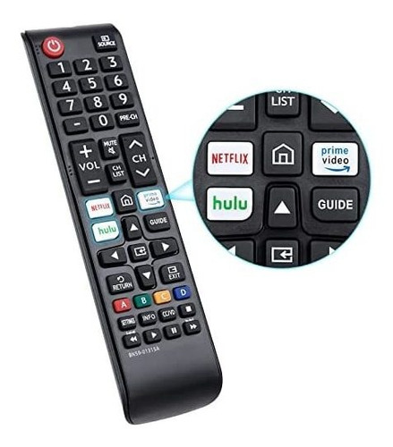 Control Remoto Loutoc Para Tv Samung 4k Uhd -negro