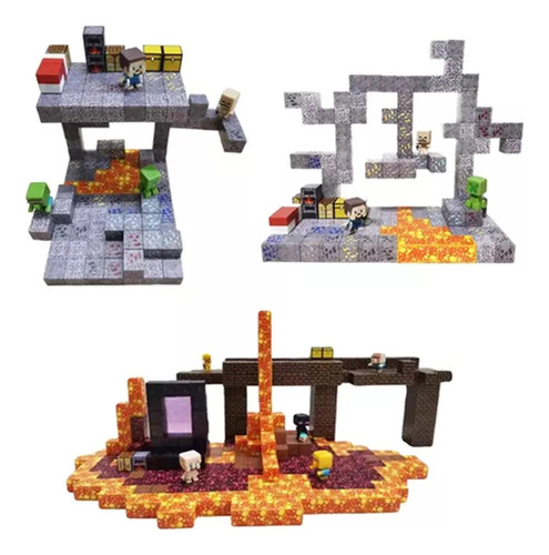 Bloques De Construcción De Juguete Magnéticos My World, 144