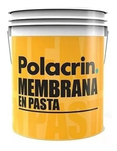 Membrana En Pasta Polacrin Impermeabilizante 20 L 