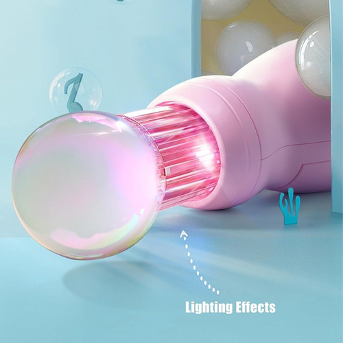 Máquina De Burbujas De Humo Y Varita Mágica Elástica Infinit
