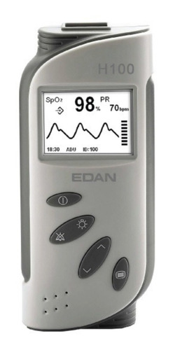 Imagen 1 de 1 de Oxímetro de pulso para mano Edan H100B blanco/gris