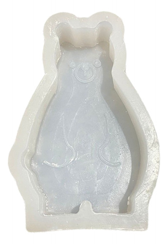 Molde De Silicona 3d Bear Para Hacer Velas, Molde De Jabón H