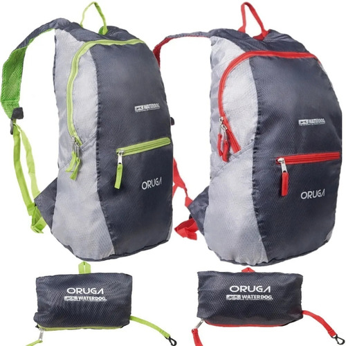 Imagen 3 de 5 de Mochila Waterdog Ultraliviana 160 Grs 20 Lts Oruga - Olivos