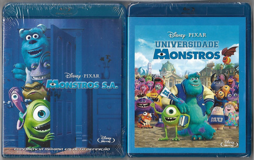 Blu Rays Universidade Monstros E Monstros S.a. Lacrados