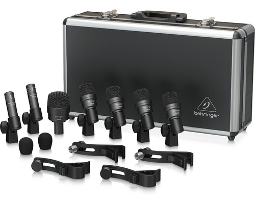 Kit De Microfonos Para Bateria Bc1200 Behringer 7 Piezas 
