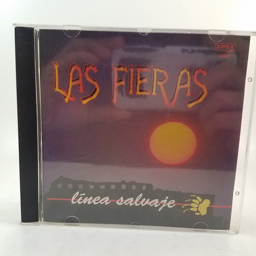 Las Fieras - Linea Salvaje - Cd Promo - Ex - Sube - Quenchi