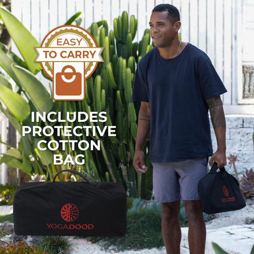 Banco De Meditación Plegable Con Cojín Y Bolsa De Transporte