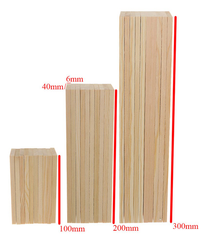 Tablero Rectangular De 10 Piezas - 20 Cm 10 Piezas - 20 Cm