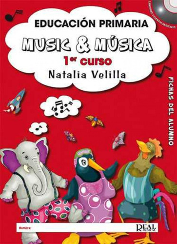 Libro: Música, Música 1. Fichas Alumno +cd. Velilla, Natalia