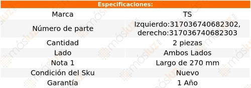 Set 2 Terminales Exteriores Fiat Strada 2012/2014 Ts