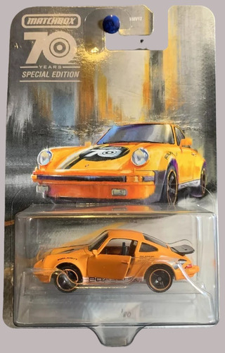 Matchbox Porsche 911 Turbo 70 Years Special Edition