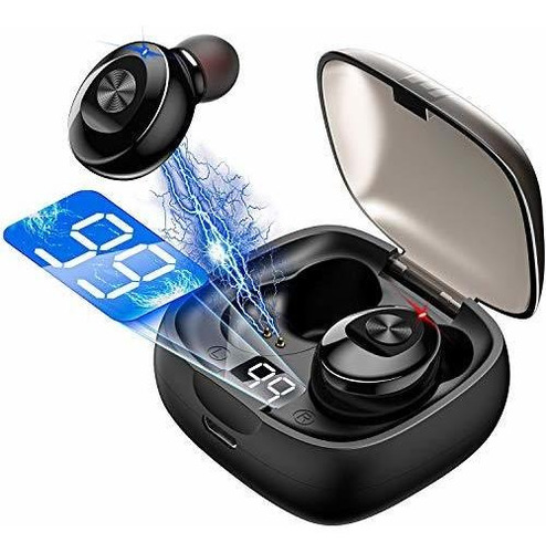 Auriculares Inalámbricos Bluetooth 5.0 Mini, Estéreo Hi-fi,